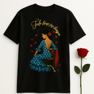 Camiseta flamenca · En la orillita del río PREMIUM