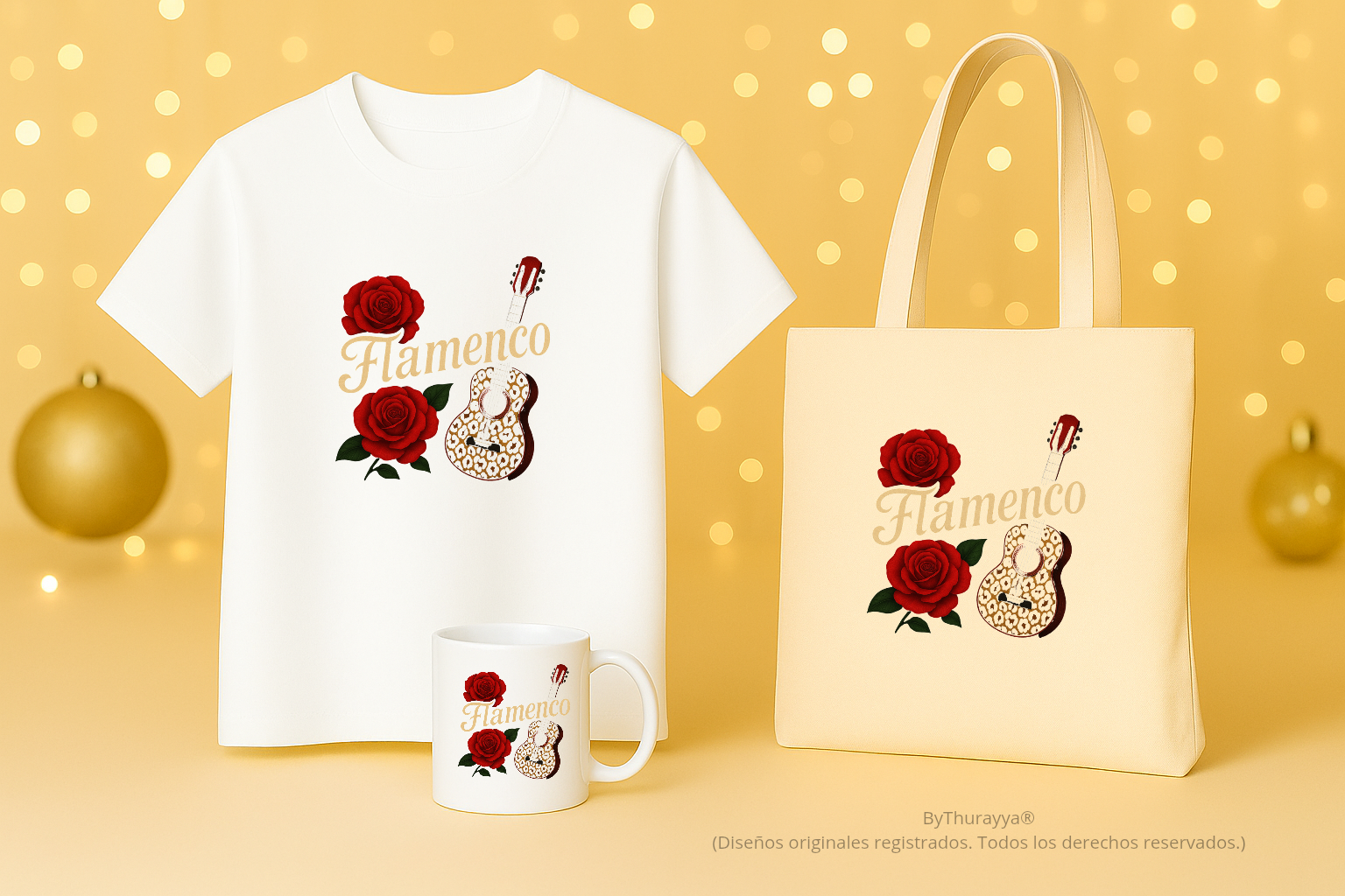 Pack navidad Entre cuerdas y rosas - Imagen 2