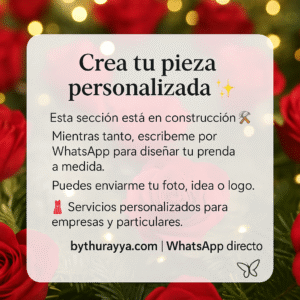 Bythurayya Atelier · Diseña tu camiseta