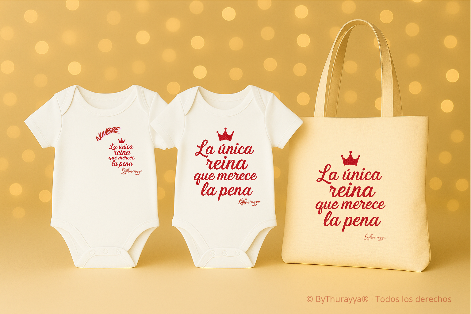 Pack Regalo Navidad Bebé · 2 Bodies + Tote Bag | ByThurayya
