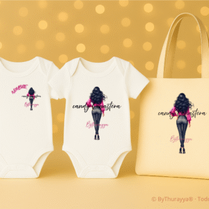 Regalo Navidad Bebé · Bodies Personalizados + Tote Bag | ByThurayya